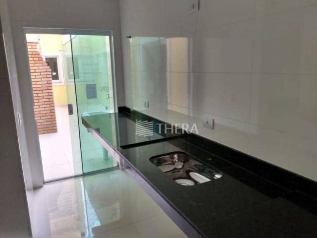 Apartamento com 3 dormitórios à venda, 96 m² por r$ 460.000,00 - campestre - santo andré/s - Foto 3