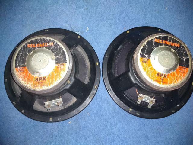 Par de woofer Selenium 8px