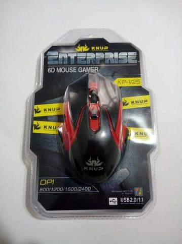 Mouse gamer kp, sensor DPI 2400 e Design totalmente ergonômico - Foto 5