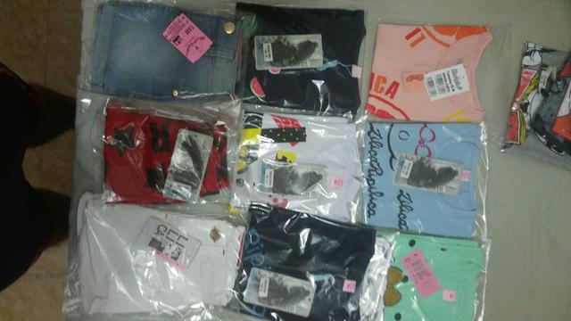 Roupas infantil tigor e Lilica
