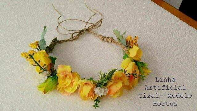 Tiara de Flores Exclusiva - Foto 4