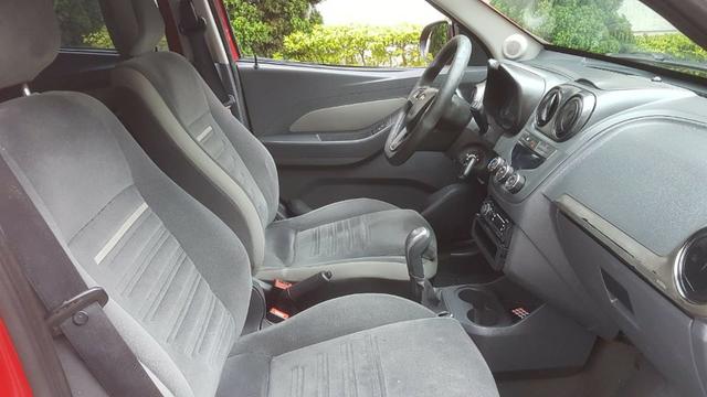 Chevrolet - Agile LTZ 1.4 Flex 2014 Vermelho Completo Super Novo Doc OK - Foto 12