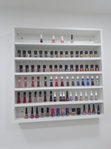 Prateleira para esmaltes ( esp.2mm)