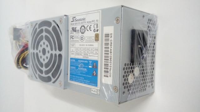 Fonte Slim Seasonic Ss-300 Tfx Pfc 80-plus 300w - Foto 3
