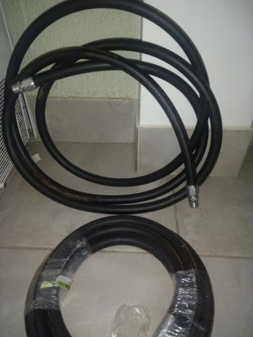 Mangueira Bomba Combustível/gasolina 3/4 C/ Conexões (5 Mts) - Foto 2