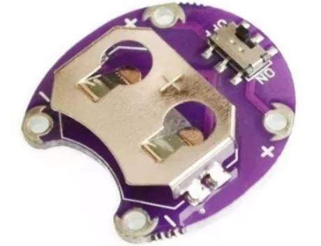 COD-AM324 Módulo Suporte Para Bateria Cr2032 Arduino Automação Robotica