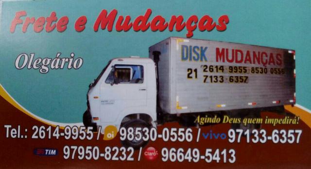 Frete e Mudanças - Caminhão Baú