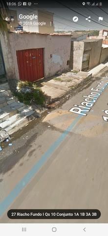 Vendo lote no Riacho fundo l na QS 10 com suítes pra aluguel