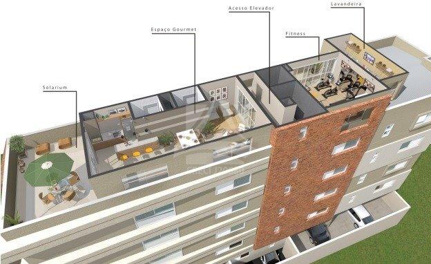 Apartamento à venda com 1 dormitórios em Presidente médici, Ribeirão preto cod:58753 - Foto 2
