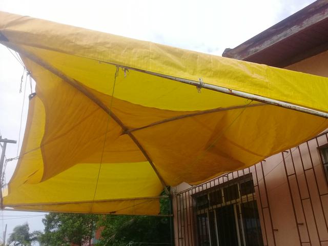 Estrutura de ferro para toldo - Foto 4
