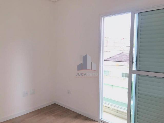 Apartamento com 2 dormitórios para alugar, 68 m² por r$ 1.125/mês - parque são vicente - m - Foto 18