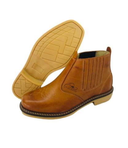 Botina Masculina Rustica AgroBoot Em Couro Legitimo