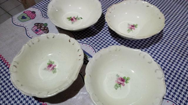 Peças raras porcelana sobremesa - Foto 2