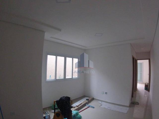 Apartamento com 2 dormitórios para alugar, 68 m² por r$ 1.125/mês - parque são vicente - m - Foto 5