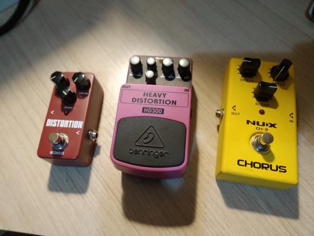 Pedais de Guitarra Baratos, Pedal de Efeito