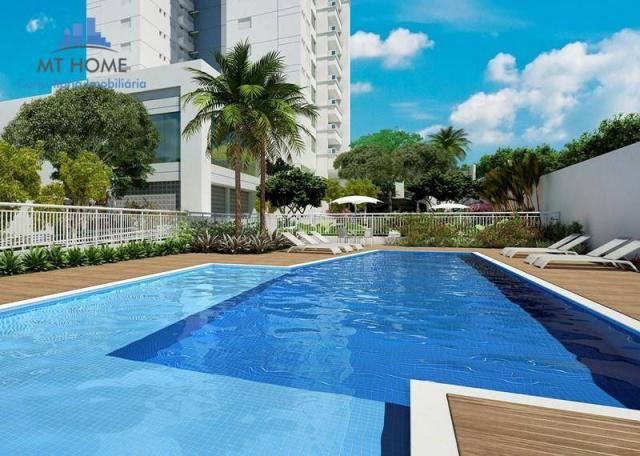 Apto splendore plaenge, 3 suítes, sol da manhã, bosque da saúde, cuiabá. - Foto 13