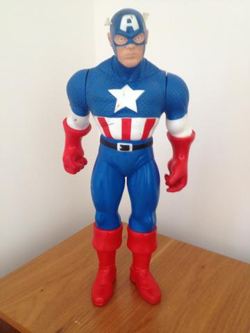 Personagens ? bonecos: Super-heróis Homem Aranha, Capitão América e Batman - Foto 4
