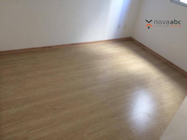 Apartamento com 2 dormitórios para alugar, 47 m² por R$ 1.300/mês - Vila Homero Thon - San - Foto 8