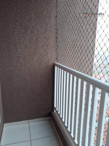 Apartamento com 2 dormitórios para alugar, 46 m² por R$ 900/mês - Vila João Ramalho - Sant - Foto 8