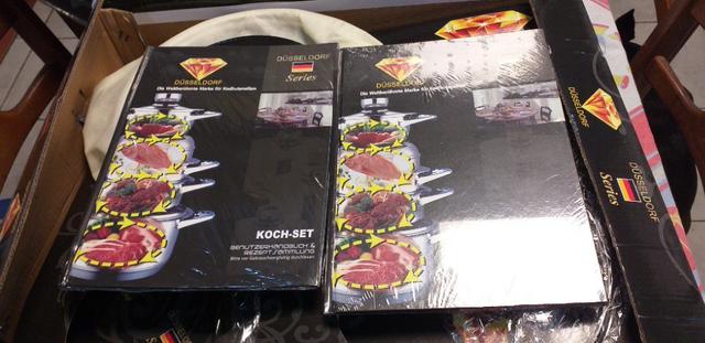 Jogo de panelas alemã düsseldorf 23 pcs