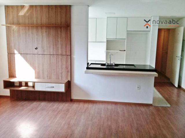 Apartamento com 3 dormitórios para alugar, 85 m² por R$ 2.500/mês - Jardim - Santo André/S