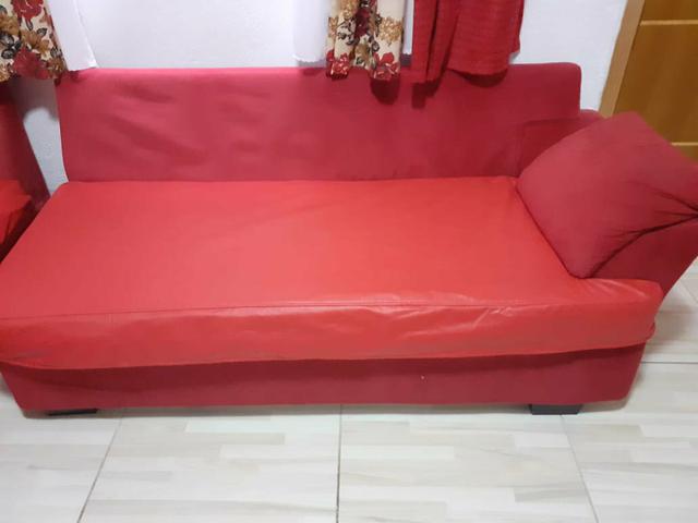 Sofá lateral separado vermelho - Foto 2