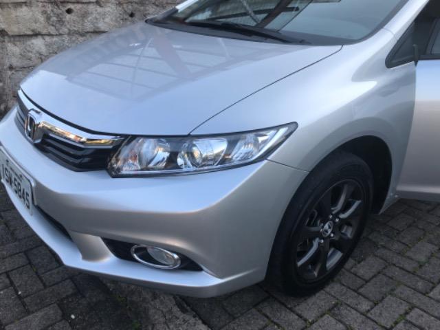Honda CIvic 2012- Modelo EXS mais Completo com Teto Solar e Banco de Couro - Foto 14