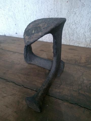 Antiga Bigorna Pé Sapateiro De Ferro - Foto 3