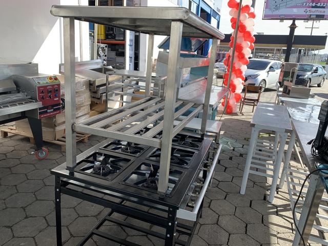 Mesa inox 1.20 semi nova