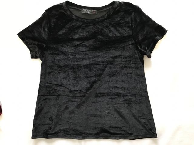 Blusas Camisetas Veludo - Foto 4