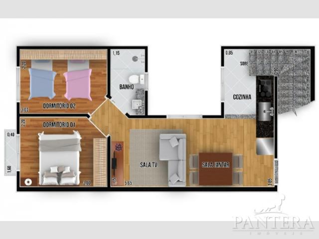 Apartamento à venda com 2 dormitórios em Santa maria, Santo andré cod:56269 - Foto 10
