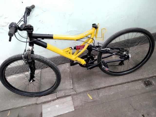 Caloi Sk 21v full suspension aluminium
