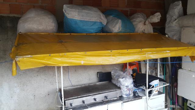 Vendo carrinho muito bem conservado com chapa bem conservada - Foto 4