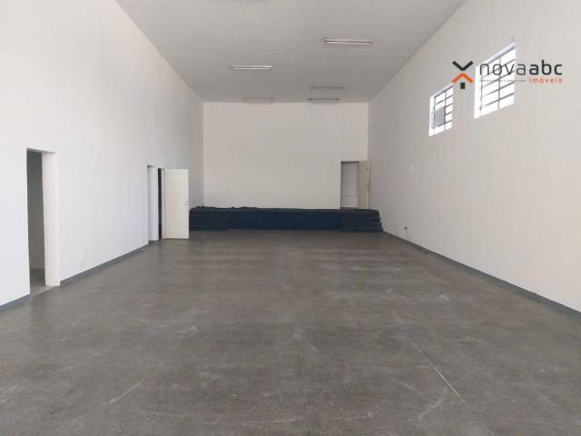 Salão com energia trifásica para alugar, 350 m² por R$ 5.000/mês - Jardim Ana Maria - Sant - Foto 3