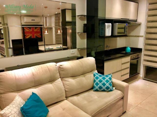 Studio com 1 dormitório para alugar, 36 m² por r$ 1.950/mês - vila augusta - guarulhos/sp - Foto 4