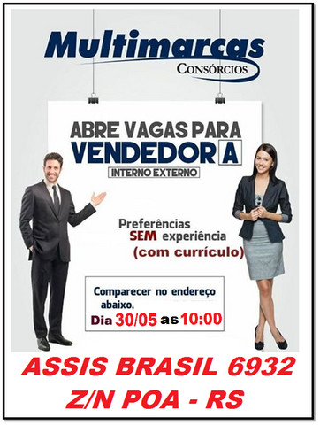 Inicio imediato ate 30 anos !