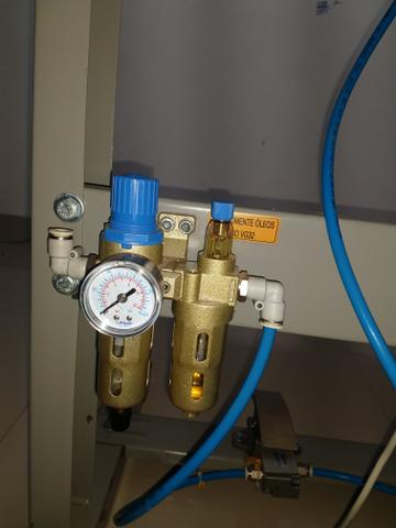 Máquina de prega botão Pneumática Metalnorte - Foto 2