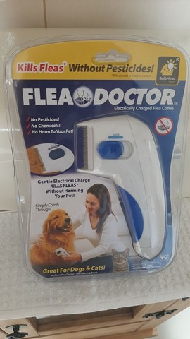 Flea doutor (pente elétrico para cães e gatos)