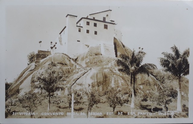 Cartões Postais CONVENTO DA PENHA antigo - Foto 6