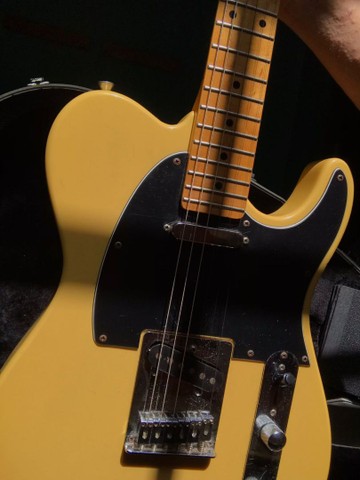 Oferta Guitarra Telecaster amarela - Foto 3