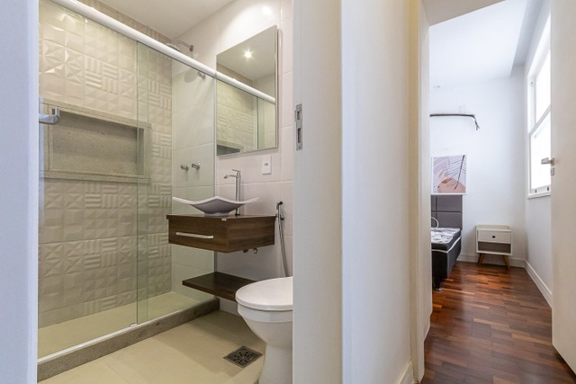 Apartamento para venda tem 80 metros quadrados com 2 quartos em Copacabana - Rio de Janeir - Foto 5