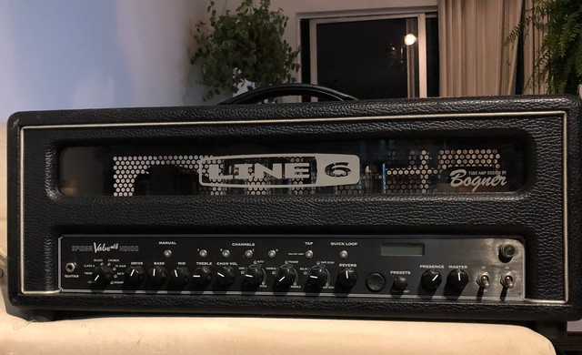 ビタミンカラーのハーモニー LINE6 Bogner SPIDER VALVE HD100 FC付