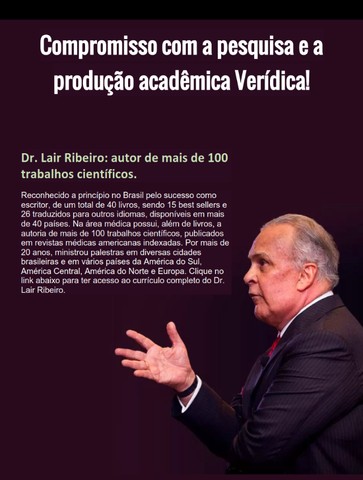 Dr Lair Ribeiro Pós-Graduação Curso Completo digital download - Foto 6