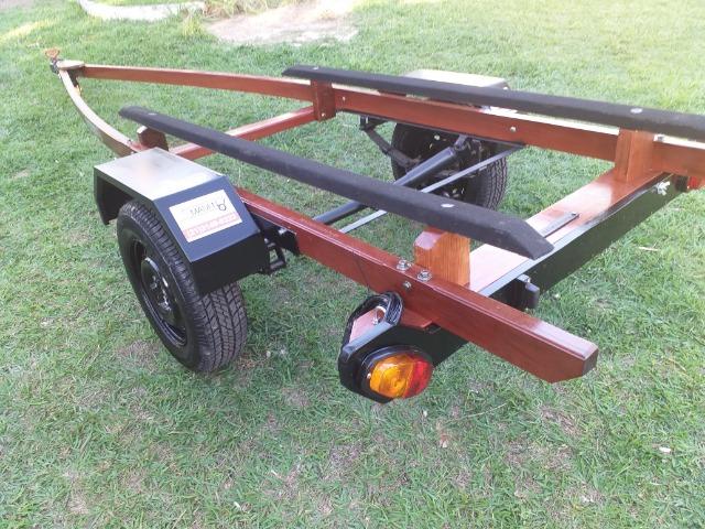 Carreta Rodoviária para Barco 4,50 - Foto 5