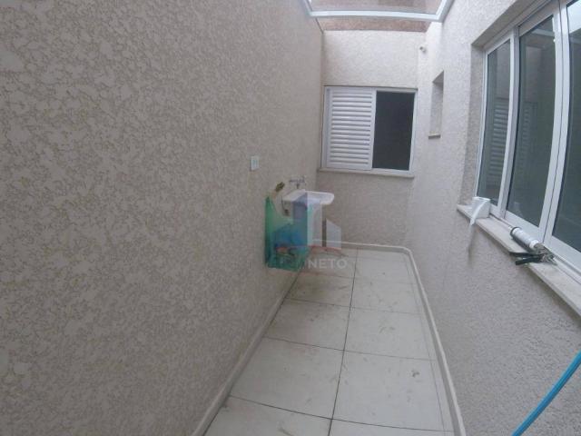 Apartamento com 2 dormitórios para alugar, 68 m² por r$ 1.125/mês - parque são vicente - m - Foto 9
