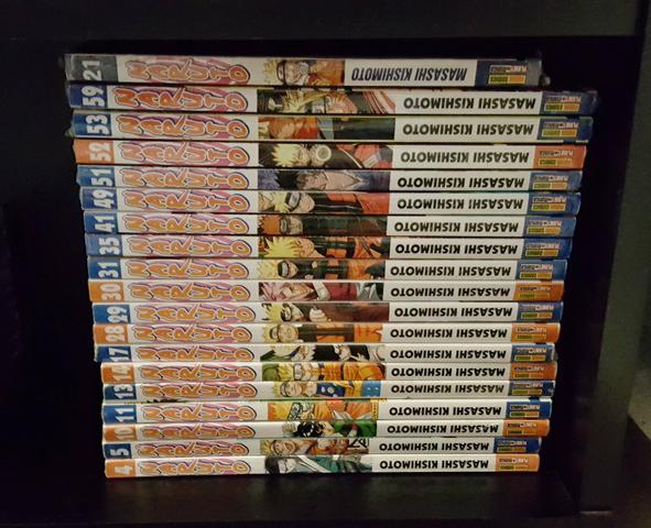 Mangás do Naruto