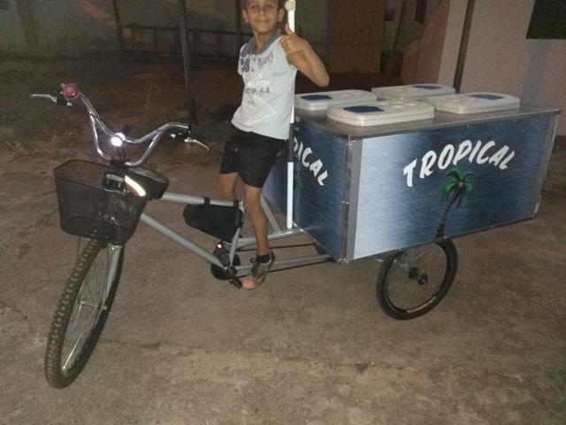 Carrinho para trabalhar