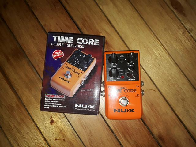 Pedal delay Nux time core