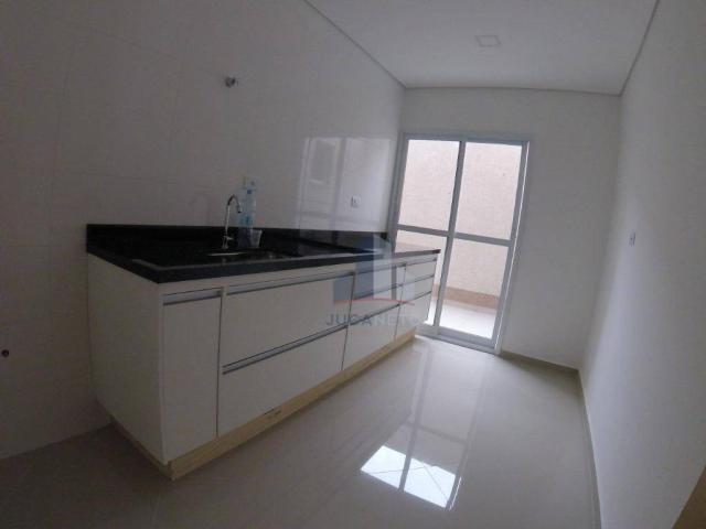 Apartamento com 2 dormitórios para alugar, 68 m² por r$ 1.125/mês - parque são vicente - m - Foto 11