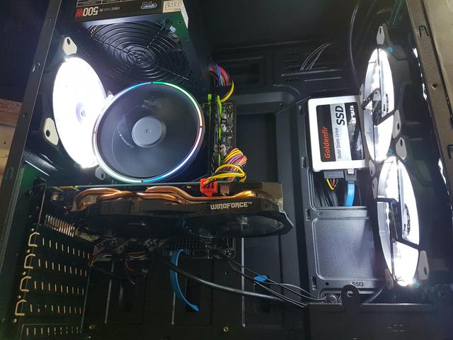 CPU GAMER Ryzen 5 1400, 16gb ram DDR4, GTX 660, SSD 120GB - Foto 3
